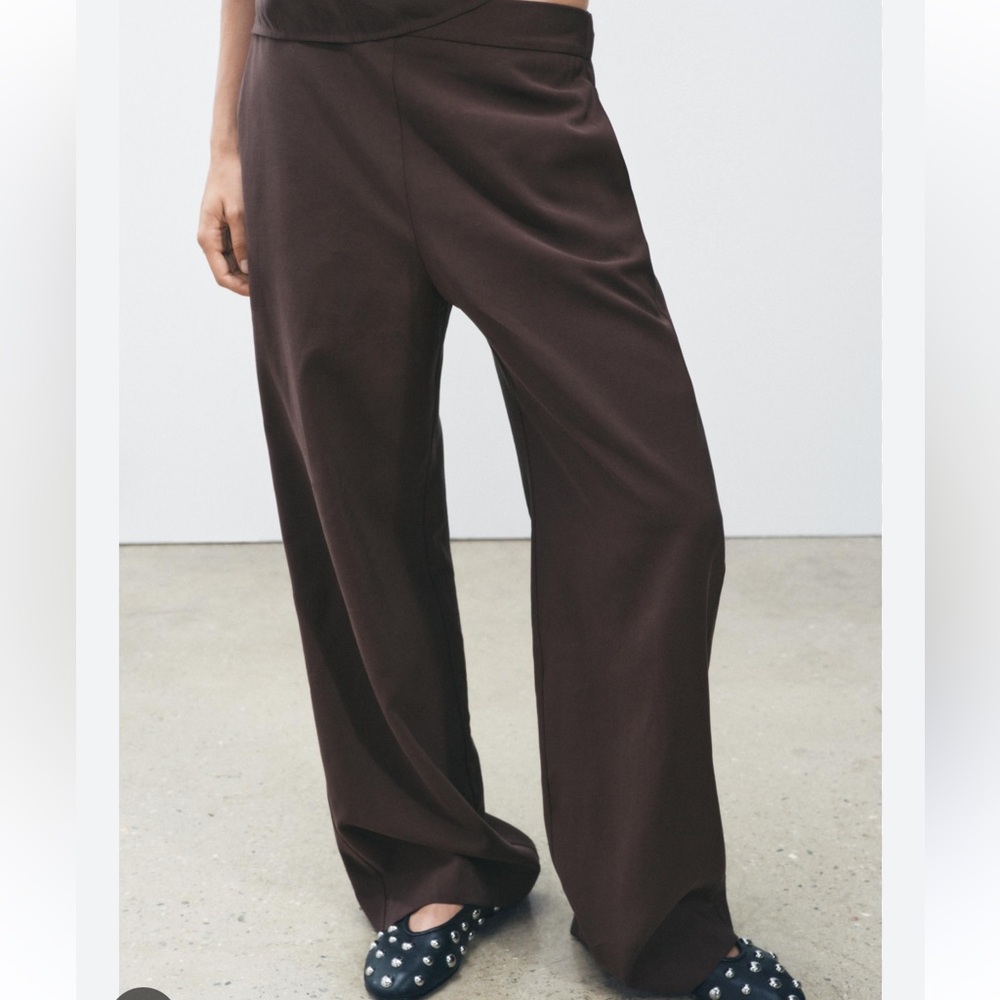 ZARA COLLECTION PAJAMA PANTS
BROWN 0/7563/280/700/04 - Picture 2 of 2